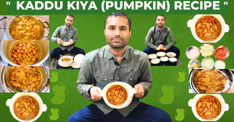 Kaddu Kiya (Pumpkin) Recipe blog